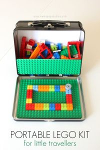 Lego in een koffertje